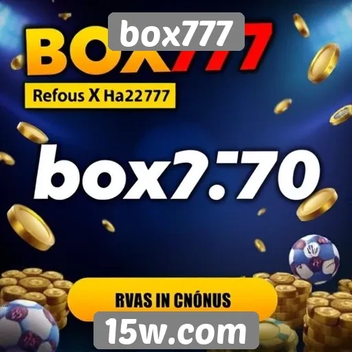 Plataforma Box777 destaca bônus atrativos aos usuários